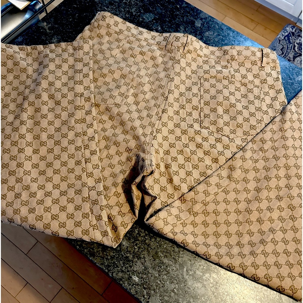 ๐ฆ Gucci GG Monogram Canvas Pants